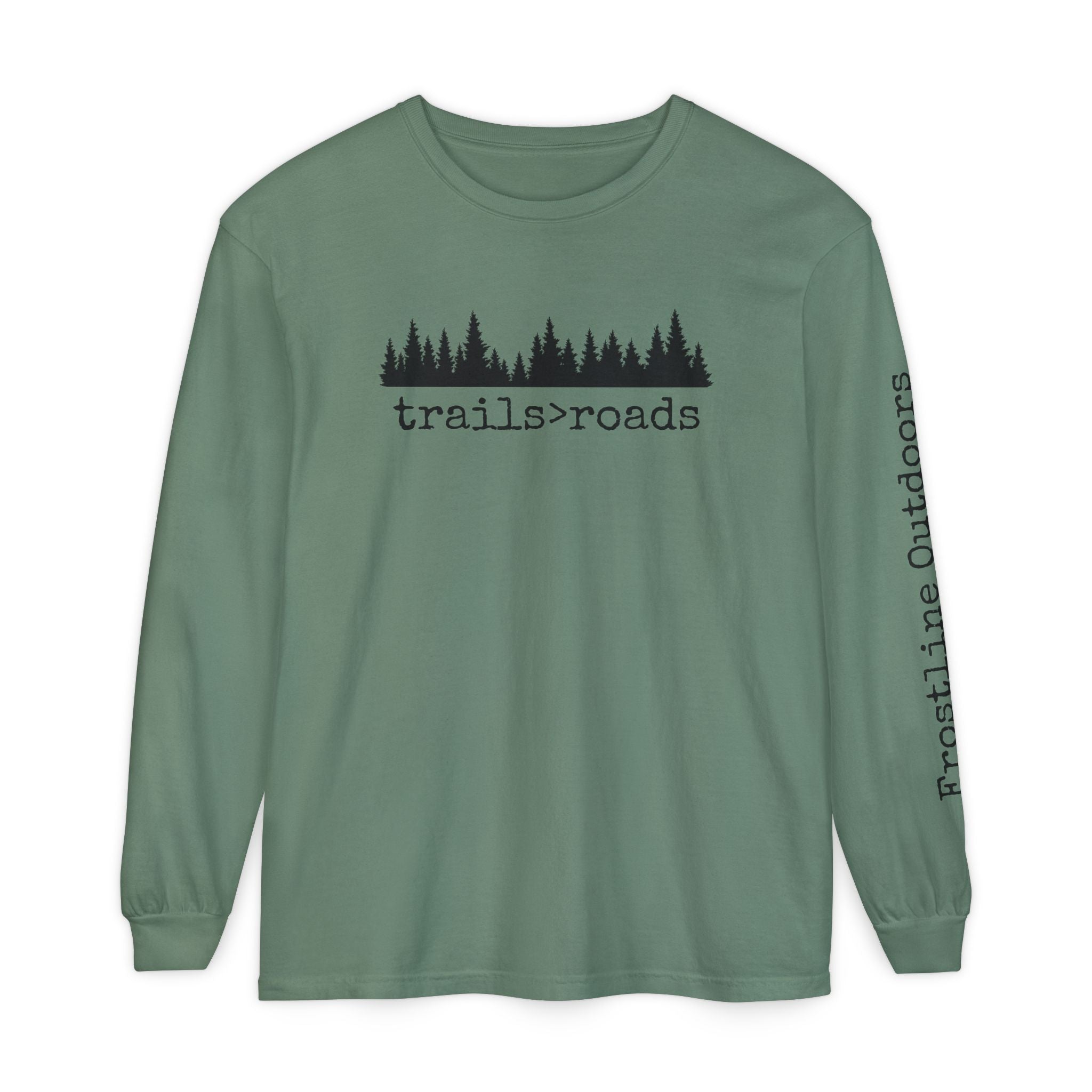 trails over roads Long Sleeve Tee