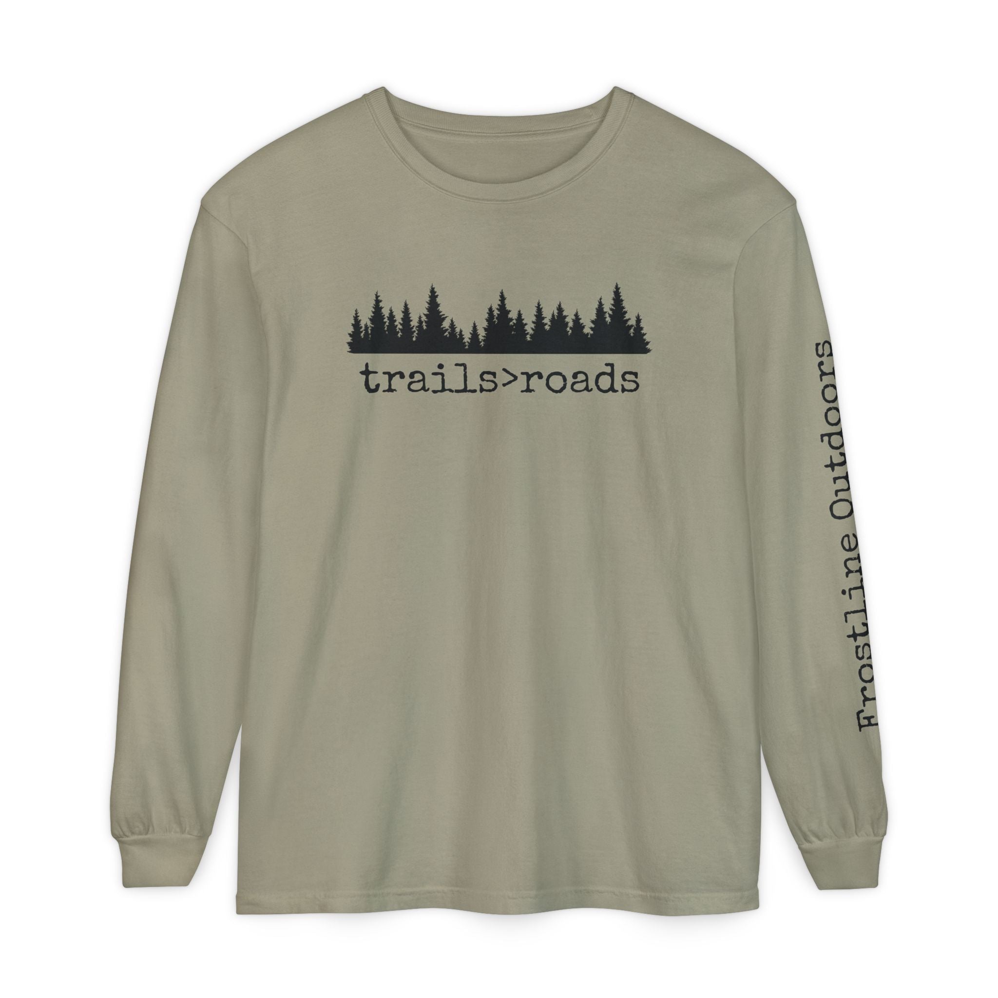 trails over roads Long Sleeve Tee