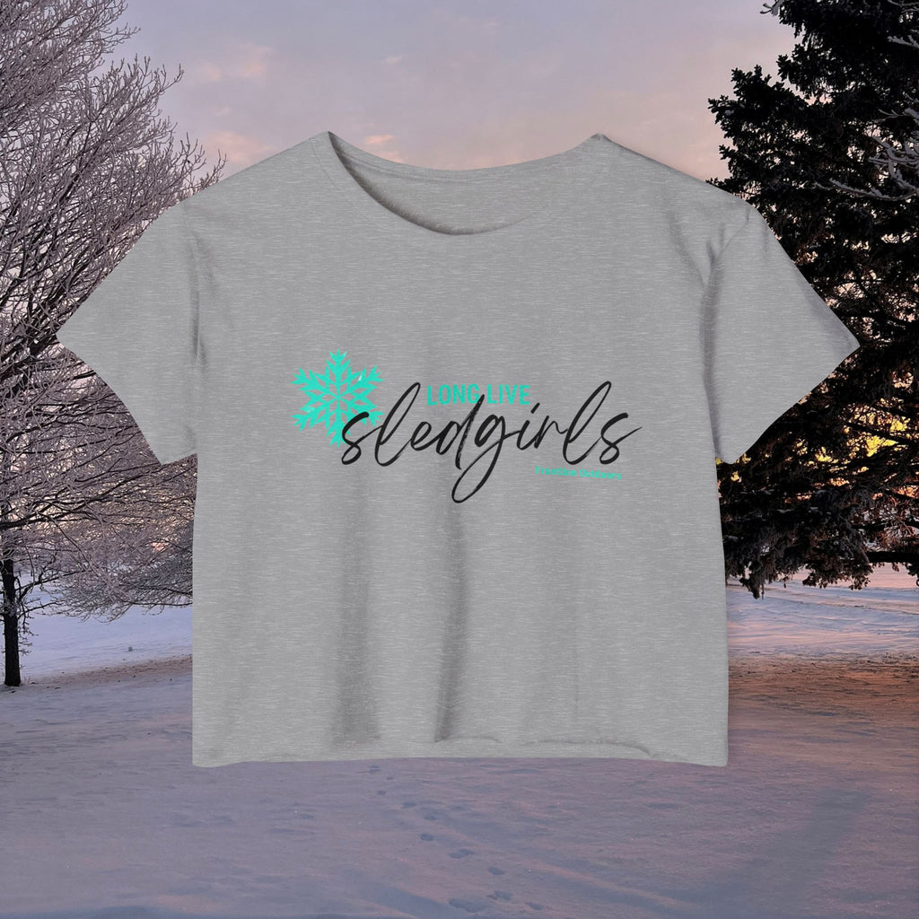 Long Live Sledgirls Crop Tee